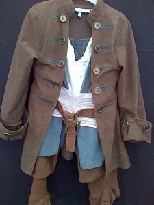 Kids Costumes to Hire - Musketeer or Pirate Outfit - Brown - CHILD